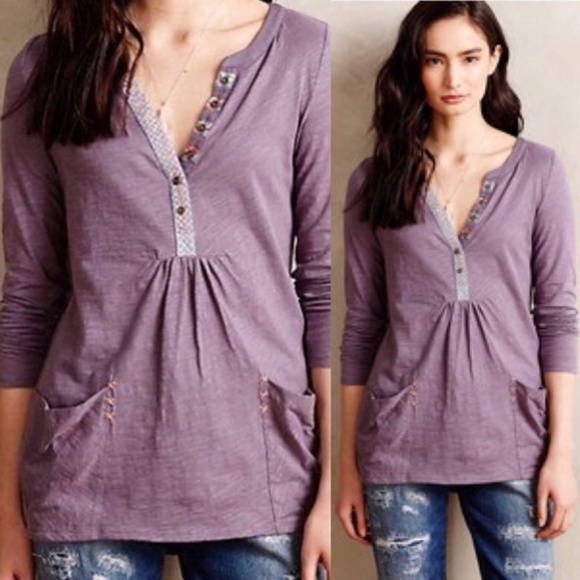 Little Yellow Button Calantha Henley